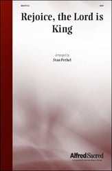 Rejoice, the Lord is King SAB choral sheet music cover